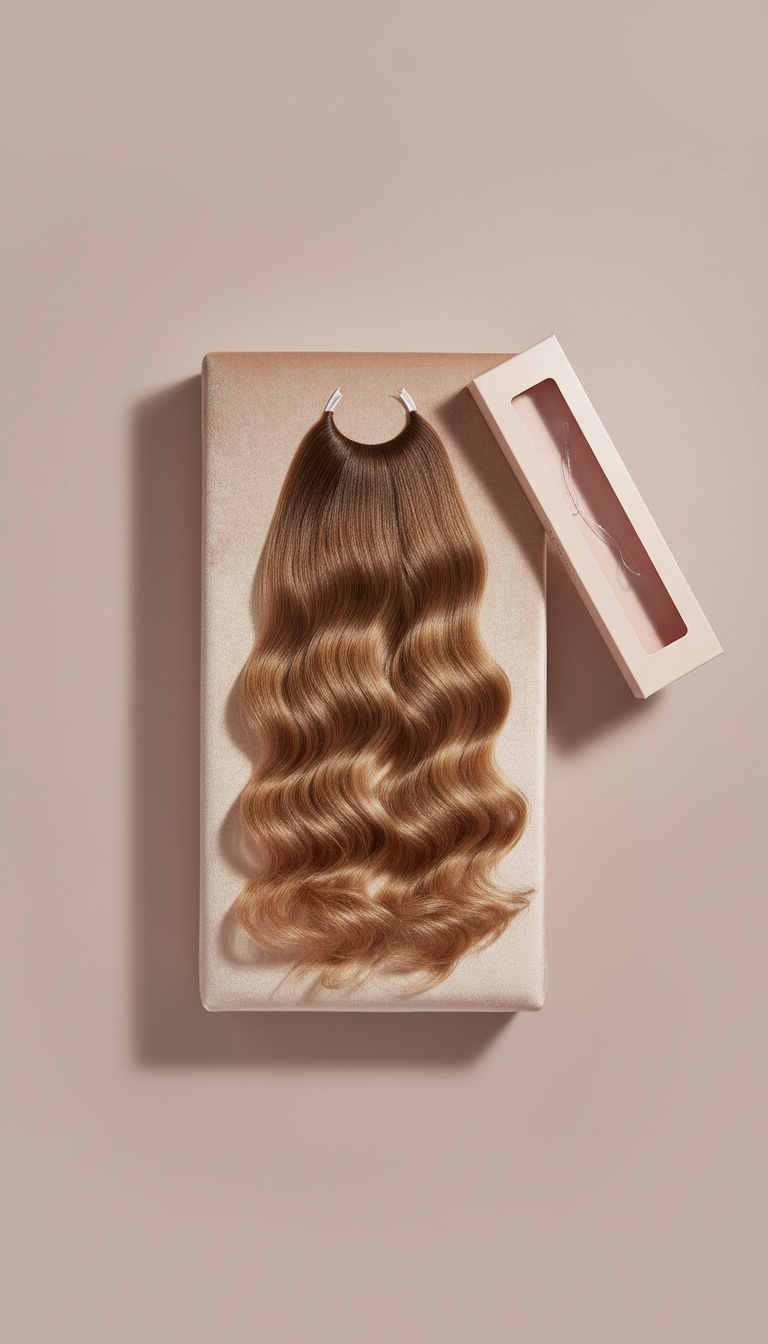 Blush Nude Remy Halo Extension